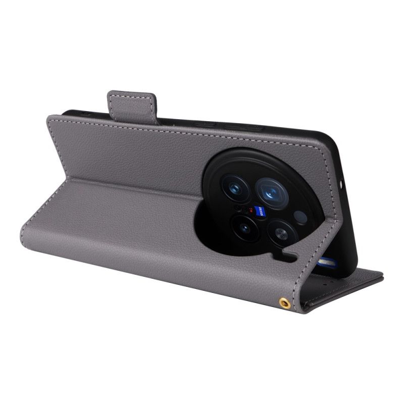 Kožený Kryt Vivo X200 Pro Řemínek Z Umělé Kůže