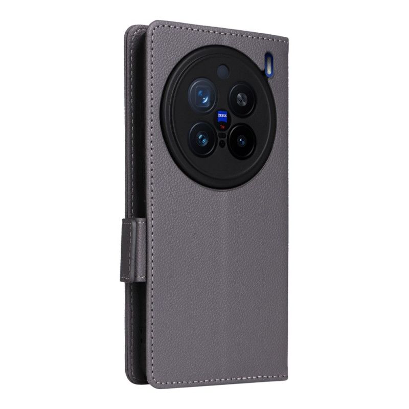 Kožený Kryt Vivo X200 Pro Řemínek Z Umělé Kůže