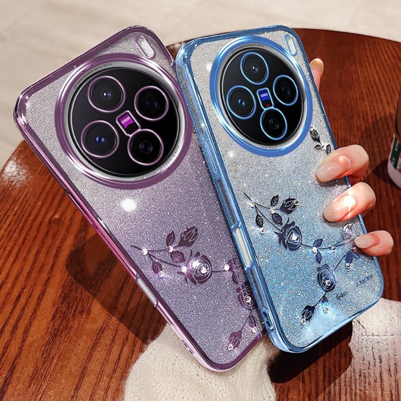 Kryt Vivo X200 Pro Kryty Na Mobil Květiny A Kamínky Kadem