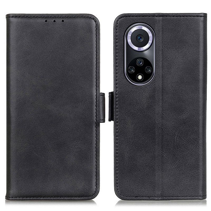 Flipové Pouzdro Na Honor 50 Kožené Pouzdro Huawei Nova 9 S Dvojitou Klapkou
