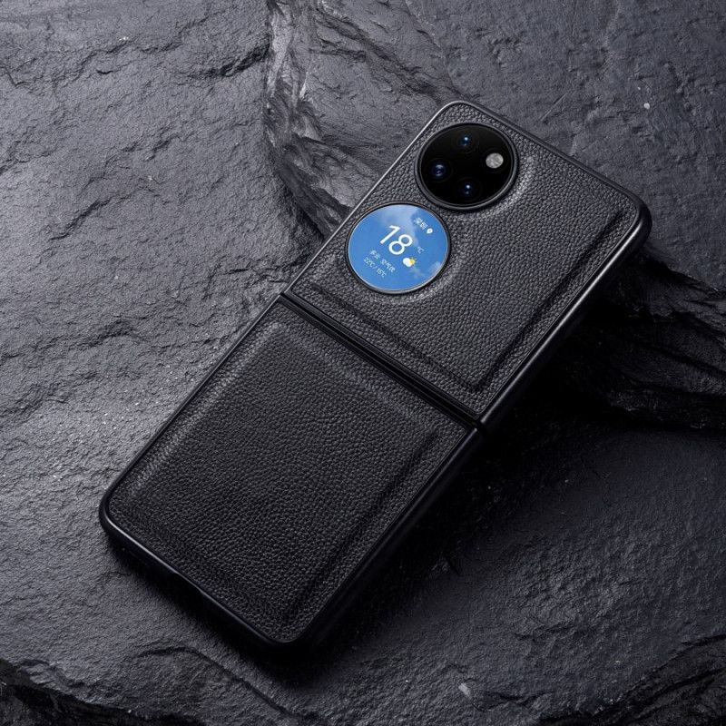 Kryt Na Huawei P50 Pocket Design Z Pravé Kůže