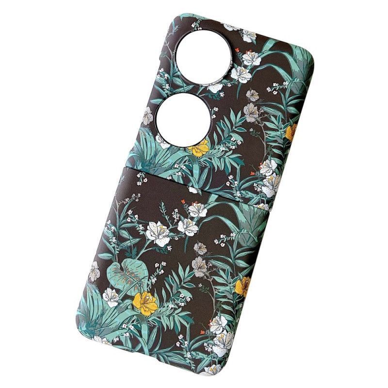 Kryt Na Huawei P50 Pocket Květiny