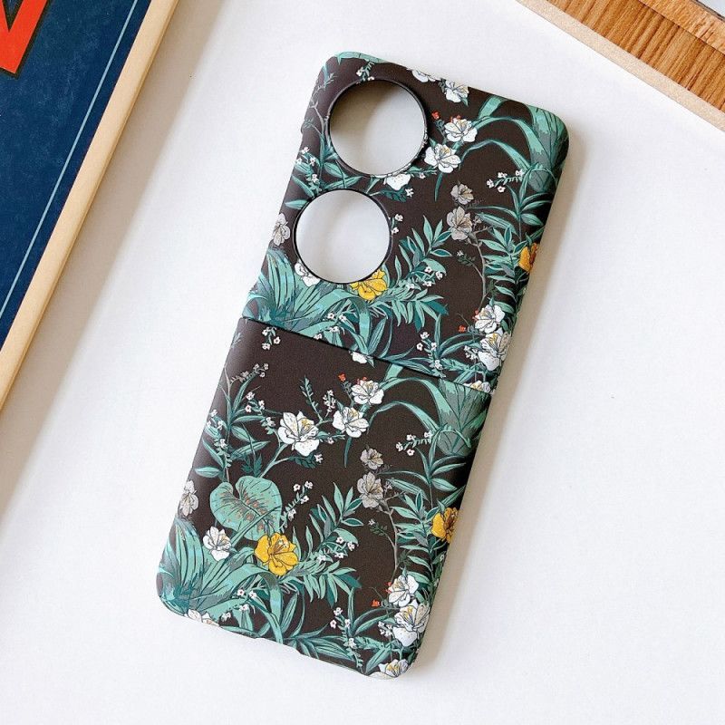 Kryt Na Huawei P50 Pocket Květiny
