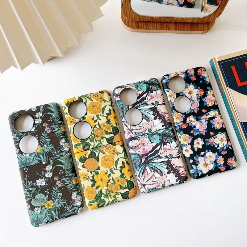 Kryt Na Huawei P50 Pocket Květiny