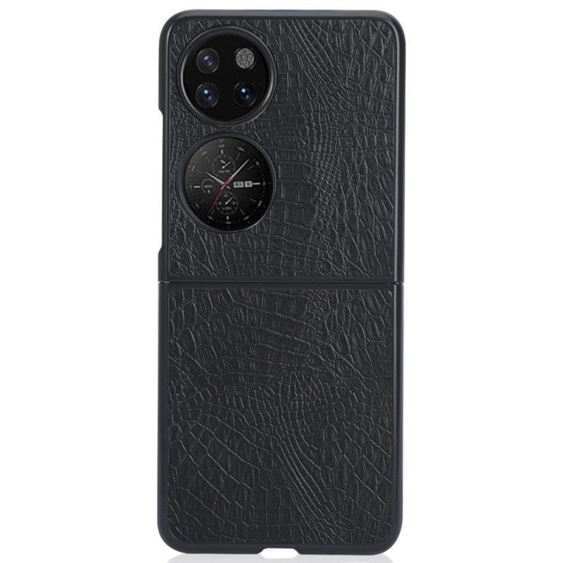 Kryt Na Huawei P50 Pocket Textura Krokodýlí Kůže