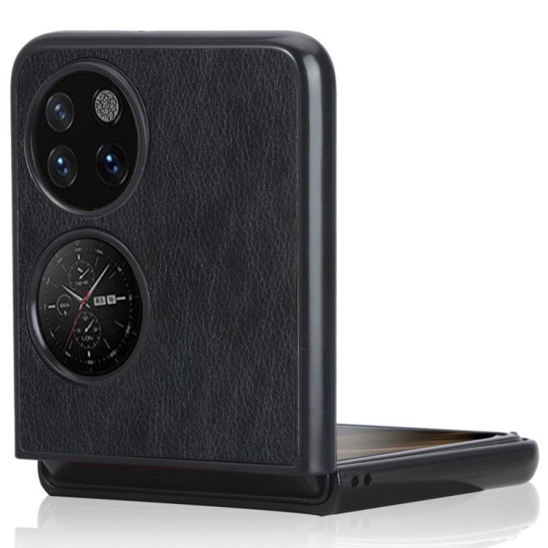 Kryt Na Huawei P50 Pocket Umělá Kůže Liči