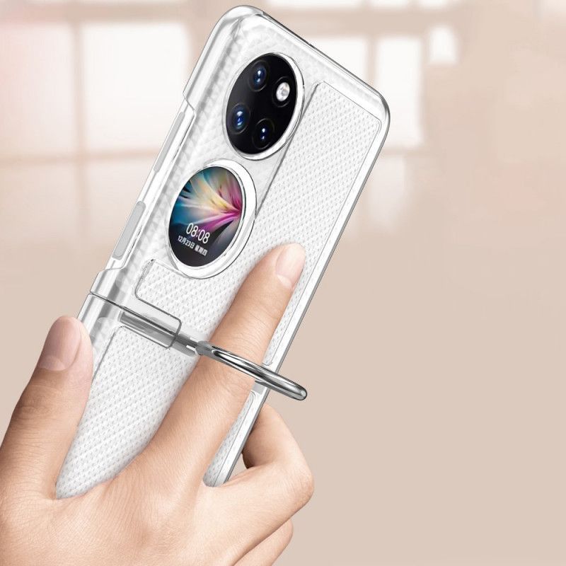 Kryty Na Mobil Na Huawei P50 Pocket Barevný Kovový Prsten