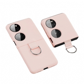 Kryty Na Mobil Na Huawei P50 Pocket Kovový Prsten
