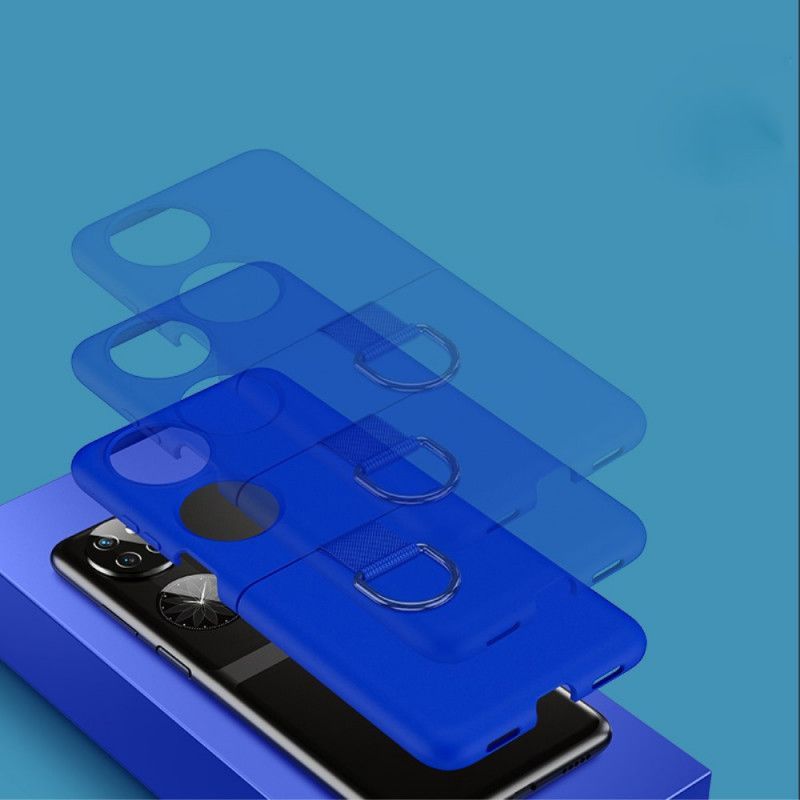 Kryty Na Mobil Na Huawei P50 Pocket Kovový Prsten