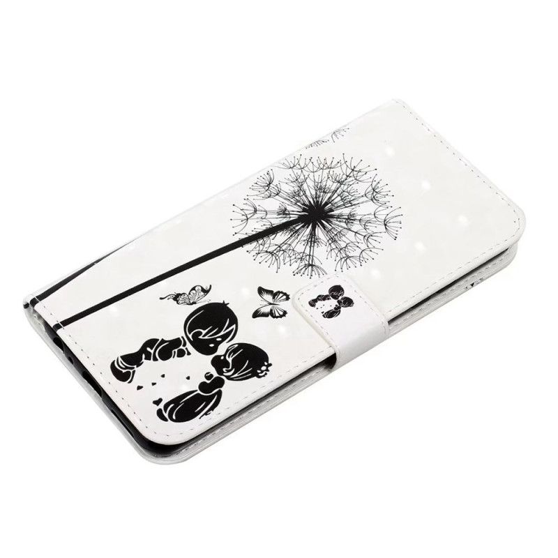 Kožený Kryt Poco C85 Láska K Pampeliškám