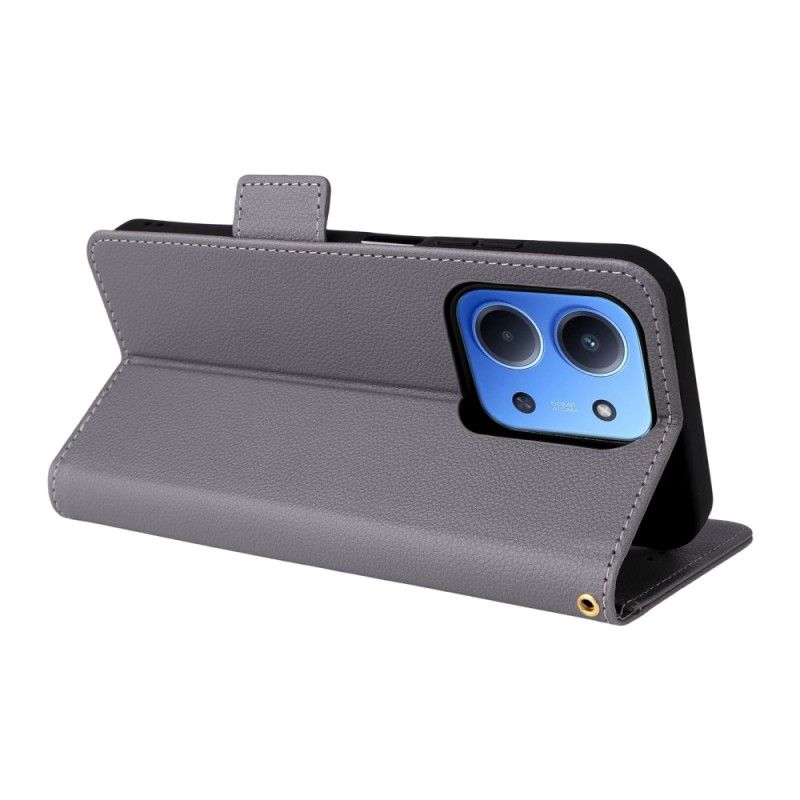 Kožený Kryt Poco C85 Umělá Kůže S Páskem