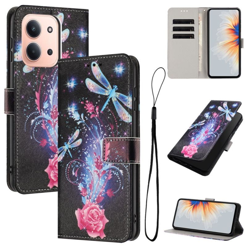 Kožený Kryt Poco C85 Vážky