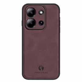 Kryt Poco C85 Kožený Efekt