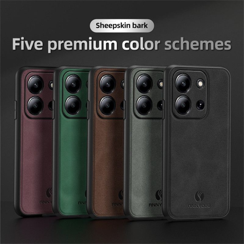 Kryt Poco C85 Kožený Efekt