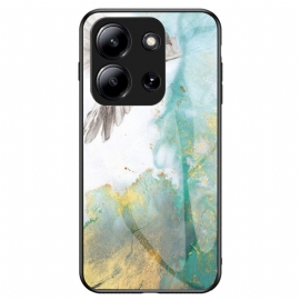 Kryt Poco C85 Mramorové Tvrzené Sklo