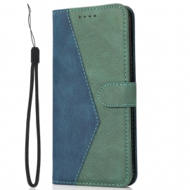 Peněženková Pouzdra Poco C85 Kryty Na Mobil Dvoubarevná