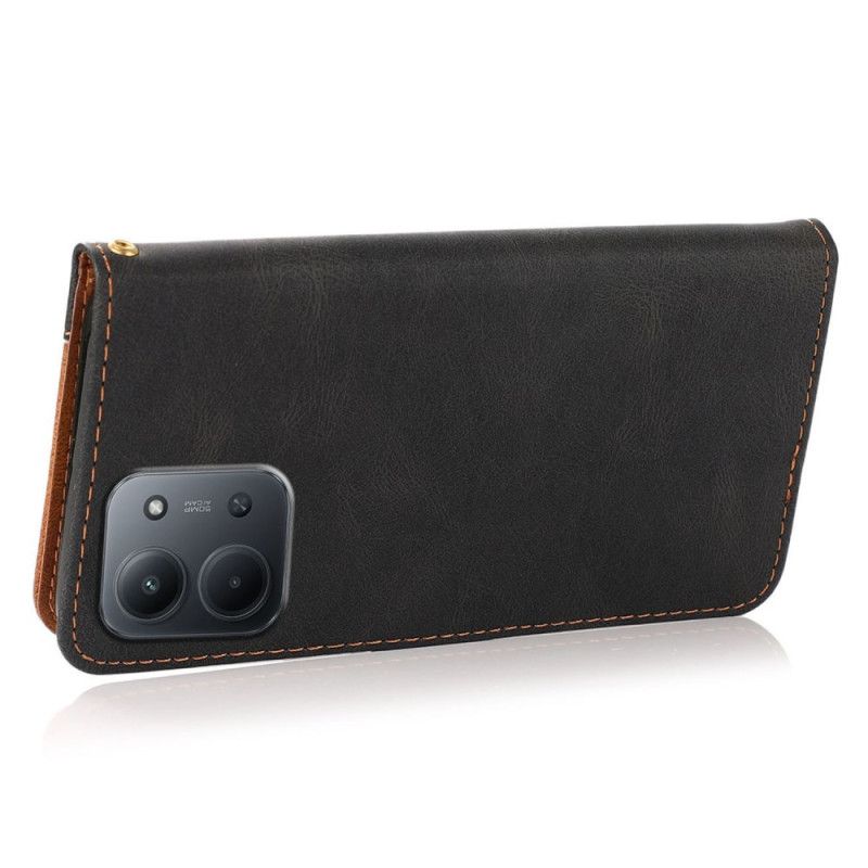 Peněženková Pouzdra Poco C85 Kryty Na Mobil Dvoubarevná