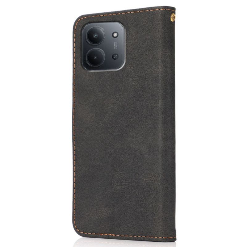 Peněženková Pouzdra Poco C85 Kryty Na Mobil Dvoubarevná