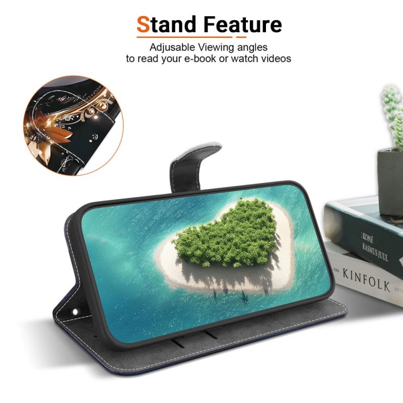 Peněženková Pouzdra Poco C85 Kryty Na Mobil Dvě Srdce