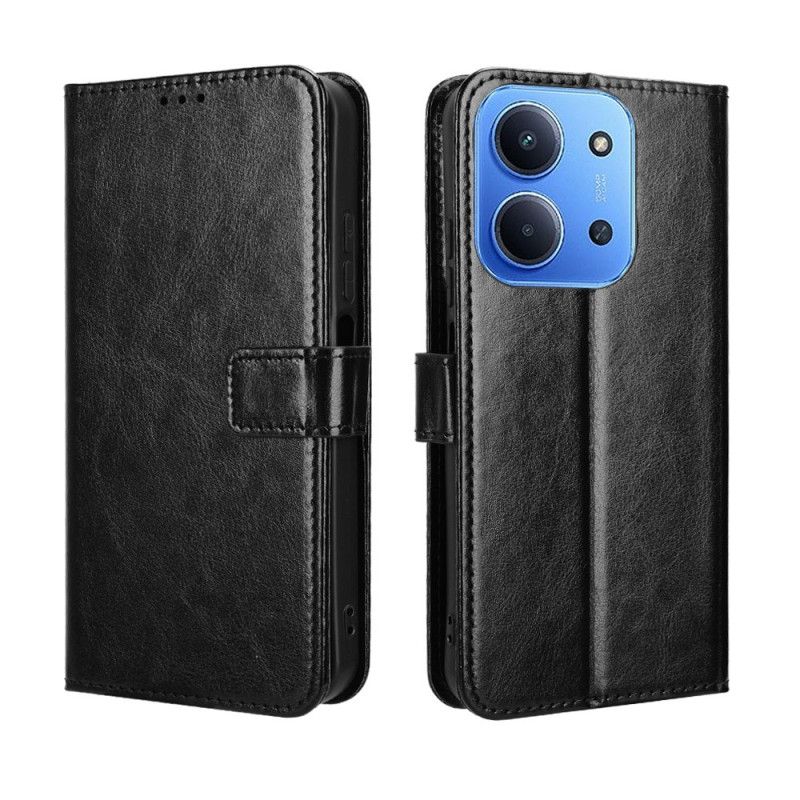 Peněženková Pouzdra Poco C85 Kryty Na Mobil Křiklavá Umělá Kůže