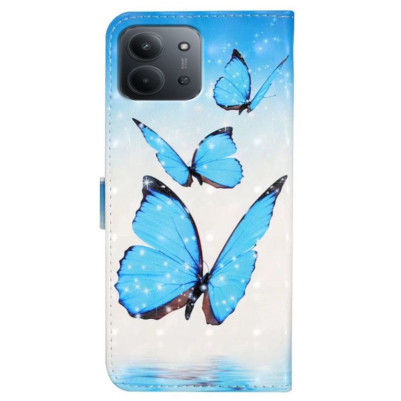 Peněženková Pouzdra Poco C85 Tři Motýli