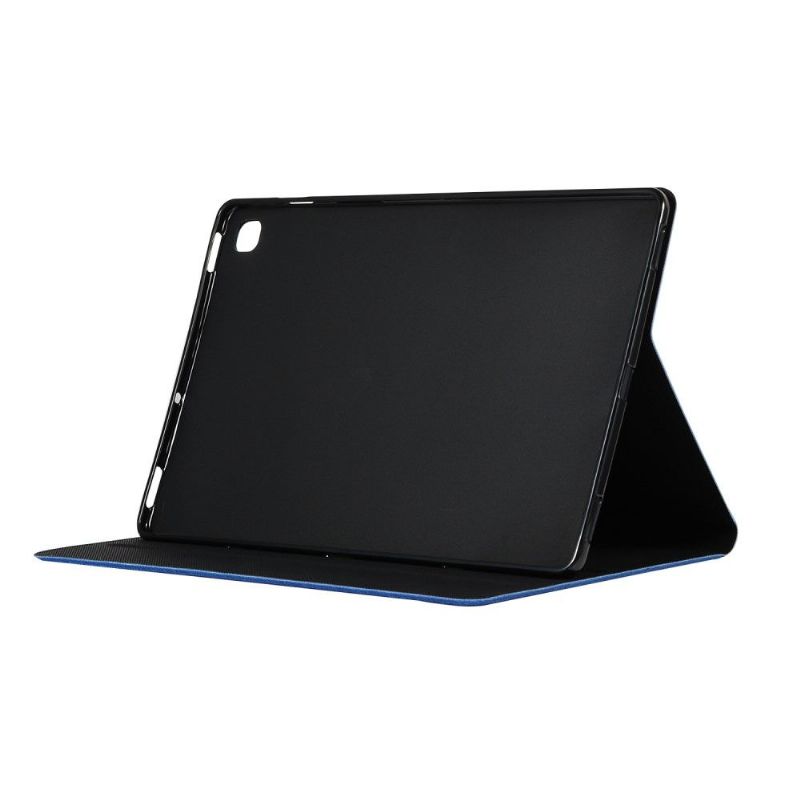 Flipové Pouzdro Na Samsung Galaxy Tab S6 Lite Efekt Plátna S Podpůrnou Funkcí