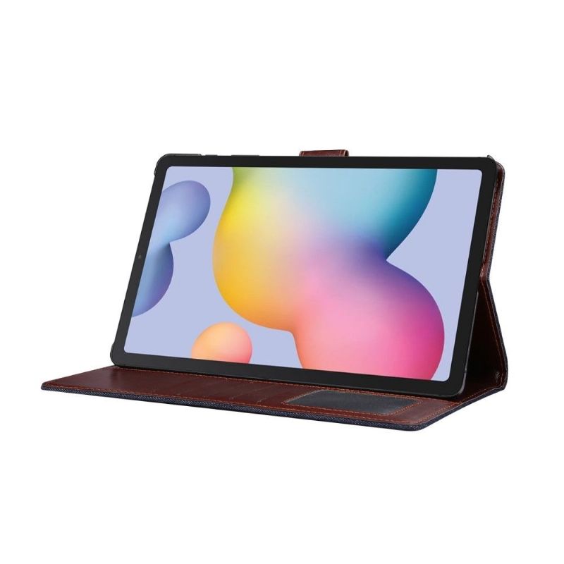 Flipové Pouzdro Na Samsung Galaxy Tab S6 Lite Látka