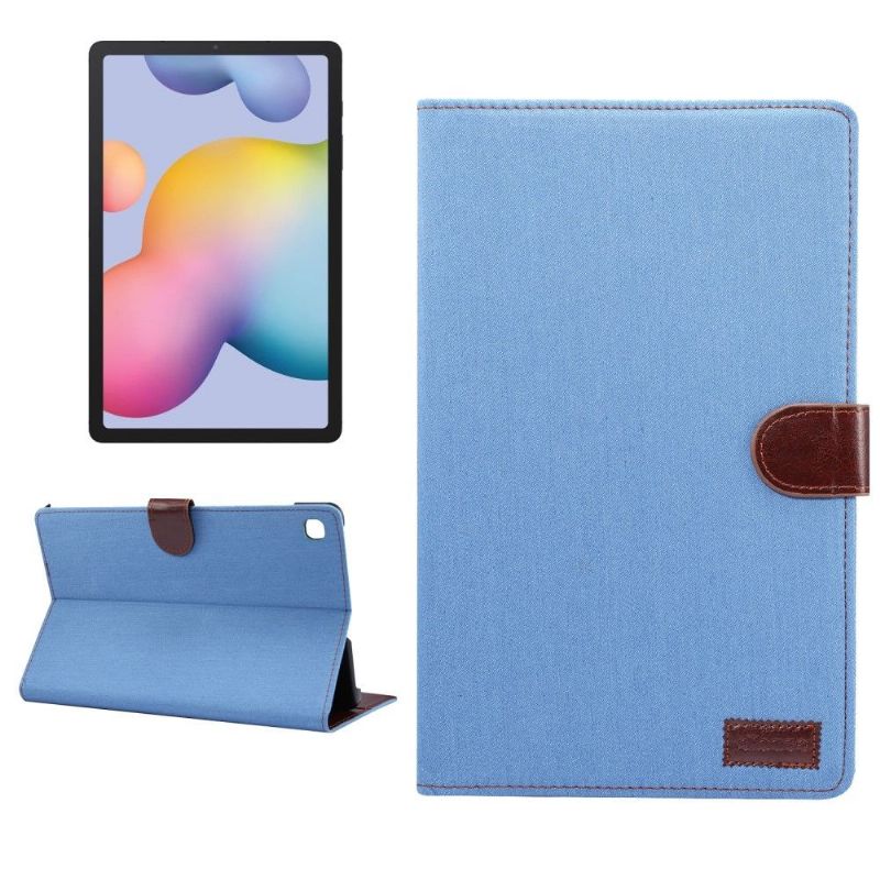 Flipové Pouzdro Na Samsung Galaxy Tab S6 Lite Látka