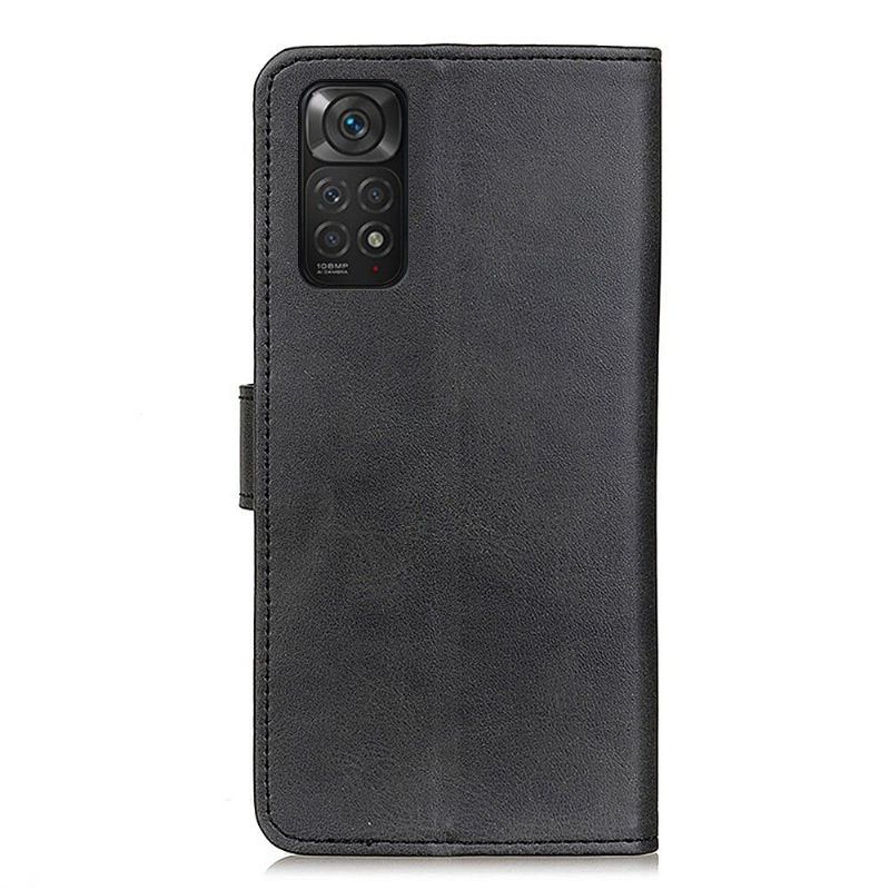 Flipové Pouzdro Na Xiaomi Redmi Note 11 / Note 11S Efekt Matné Kůže Marius