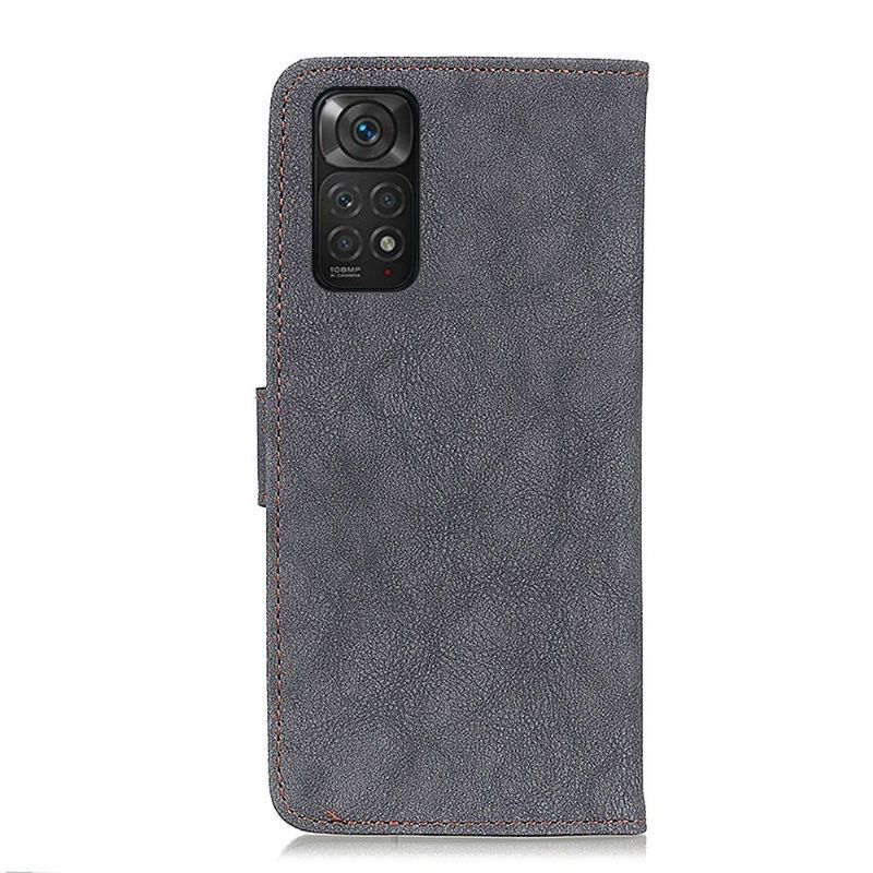 Flipové Pouzdro Na Xiaomi Redmi Note 11 / Note 11S Khazneh Retro Kožený Efekt