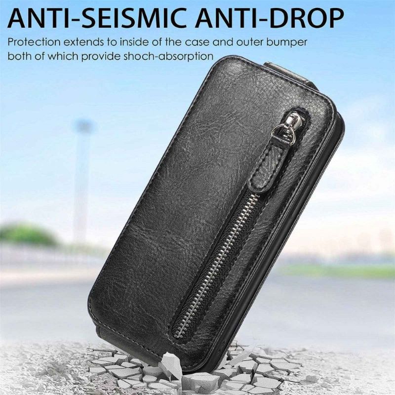 Flipové Pouzdro Na Xiaomi Redmi Note 11 / Note 11S Kožené Pouzdro Držák Karty S Vertikální Chlopní
