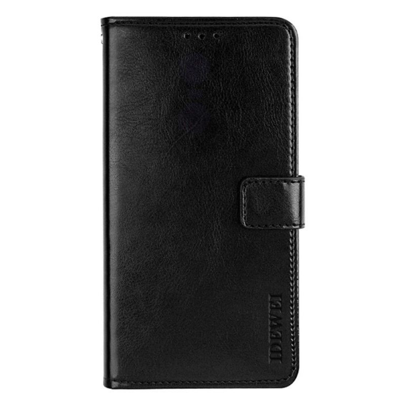 Flipové Pouzdro Na Xiaomi Redmi Note 11 / Note 11S Kožené Pouzdro Kožený Efekt Idewei Folio