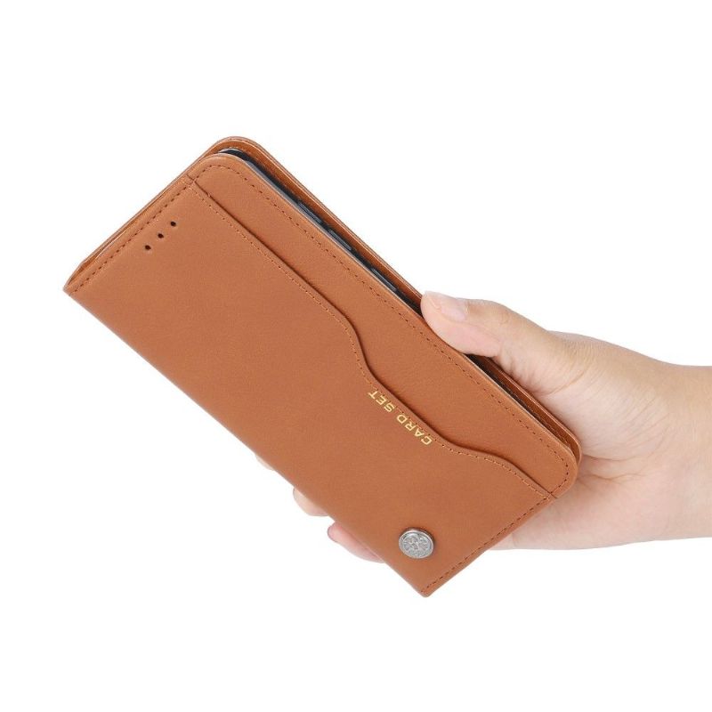 Flipové Pouzdro Na Xiaomi Redmi Note 11 / Note 11S Kožený Efekt Pouzdra Na Stojan