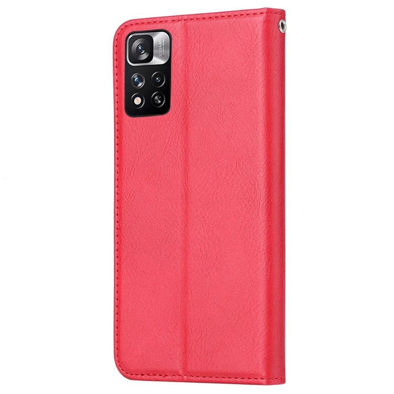 Flipové Pouzdro Na Xiaomi Redmi Note 11 / Note 11S Kožený Efekt Pouzdra Na Stojan