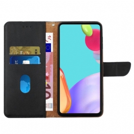 Flipové Pouzdro Na Xiaomi Redmi Note 11 / Note 11S Kůže Hladká Na Dotek
