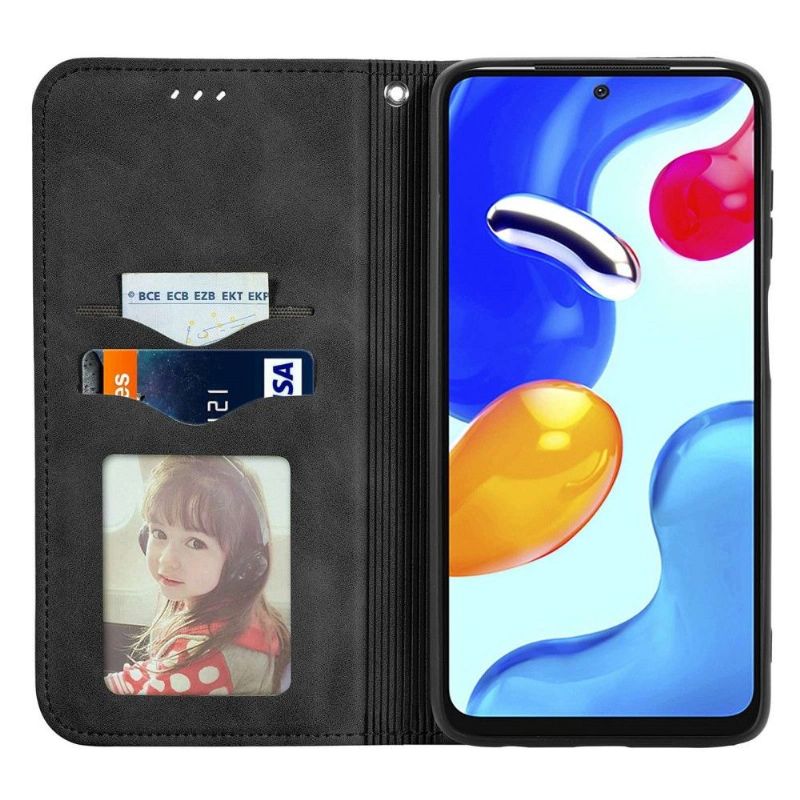 Flipové Pouzdro Na Xiaomi Redmi Note 11 / Note 11S Obchodní Retro