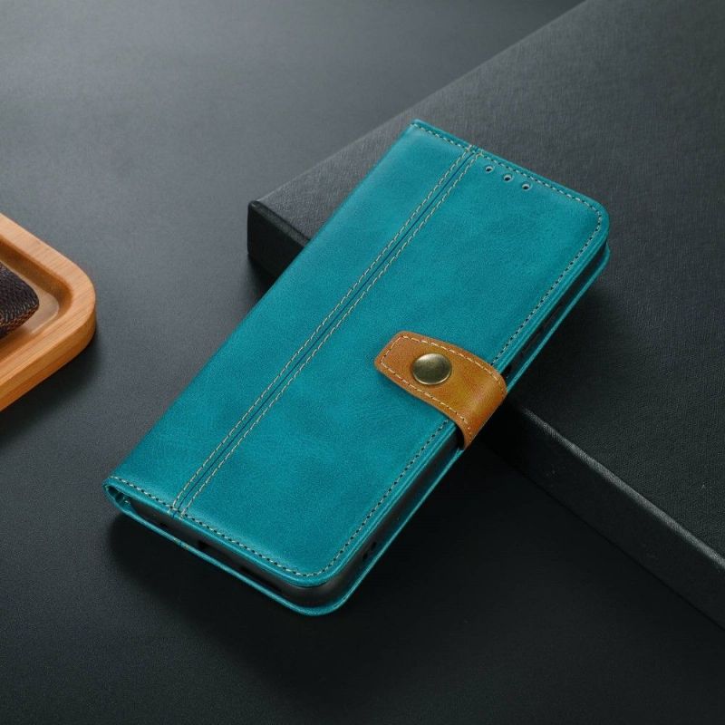 Flipové Pouzdro Na Xiaomi Redmi Note 11 / Note 11S Prémiová Umělá Kůže S Prošíváním