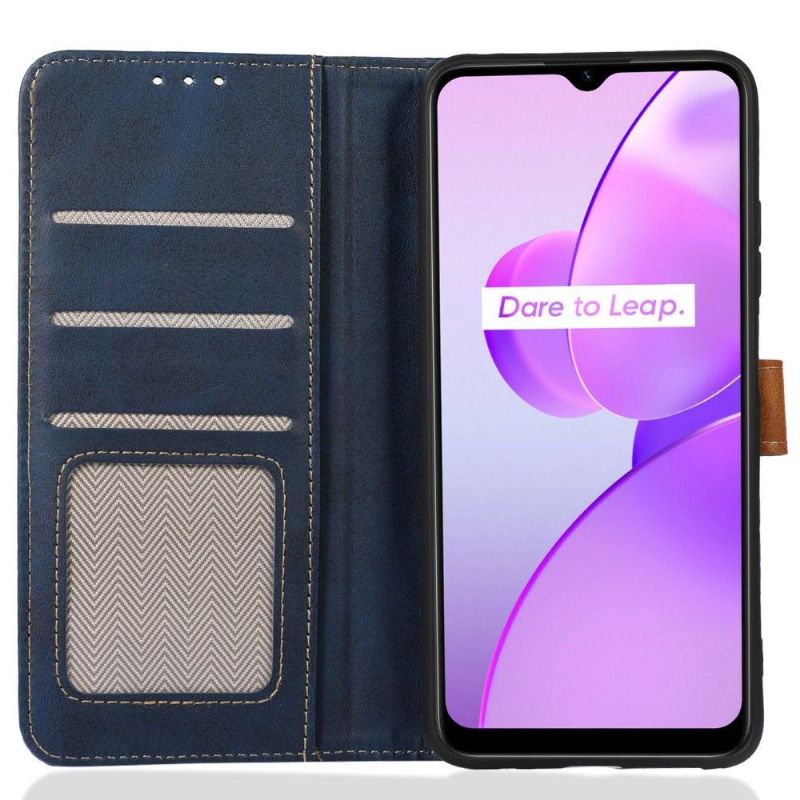 Flipové Pouzdro Na Xiaomi Redmi Note 11 / Note 11S Prémiová Umělá Kůže S Prošíváním