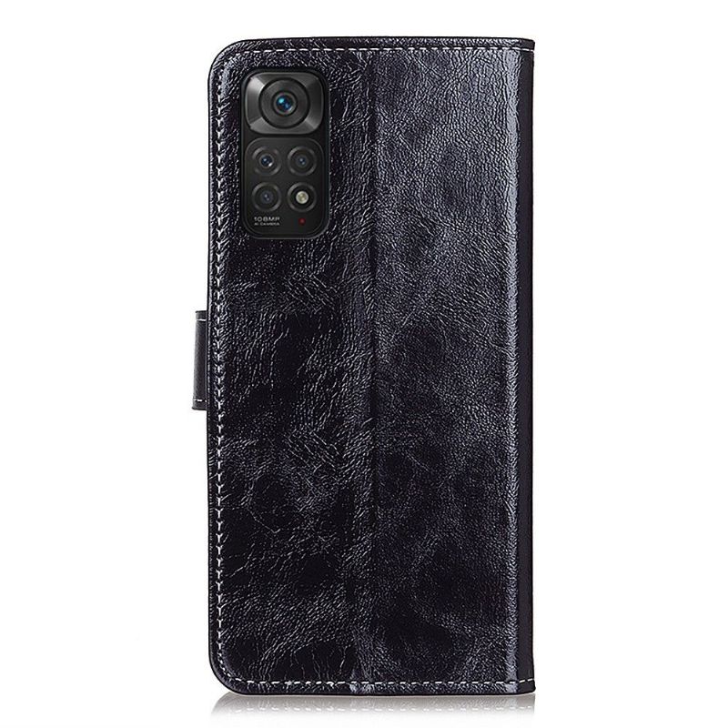 Flipové Pouzdro Na Xiaomi Redmi Note 11 / Note 11S Prošívání S Luxusním Koženým Efektem