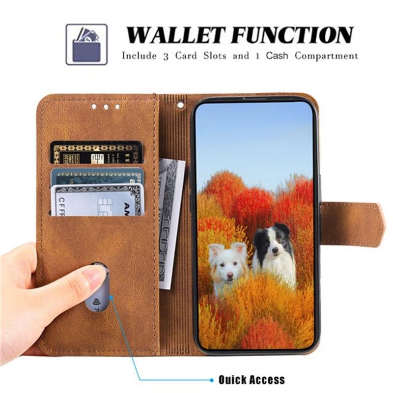 Flipové Pouzdro Na Xiaomi Redmi Note 11 / Note 11S Retro Pocit 004