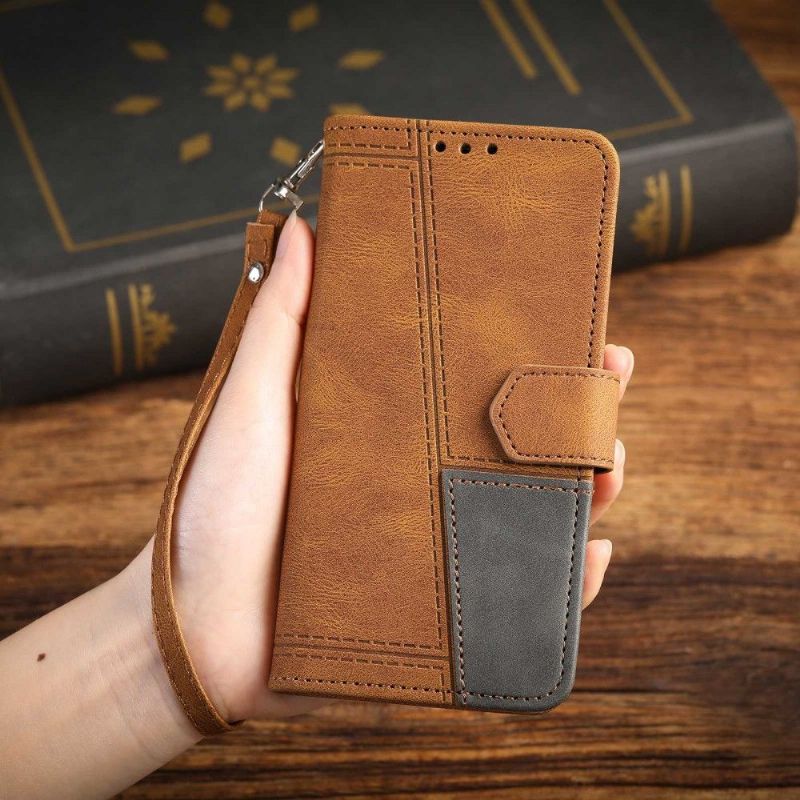 Flipové Pouzdro Na Xiaomi Redmi Note 11 / Note 11S Retro Pocit 004