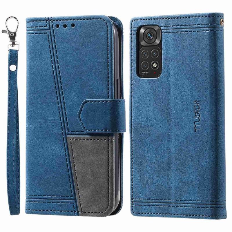 Flipové Pouzdro Na Xiaomi Redmi Note 11 / Note 11S Retro Pocit 004