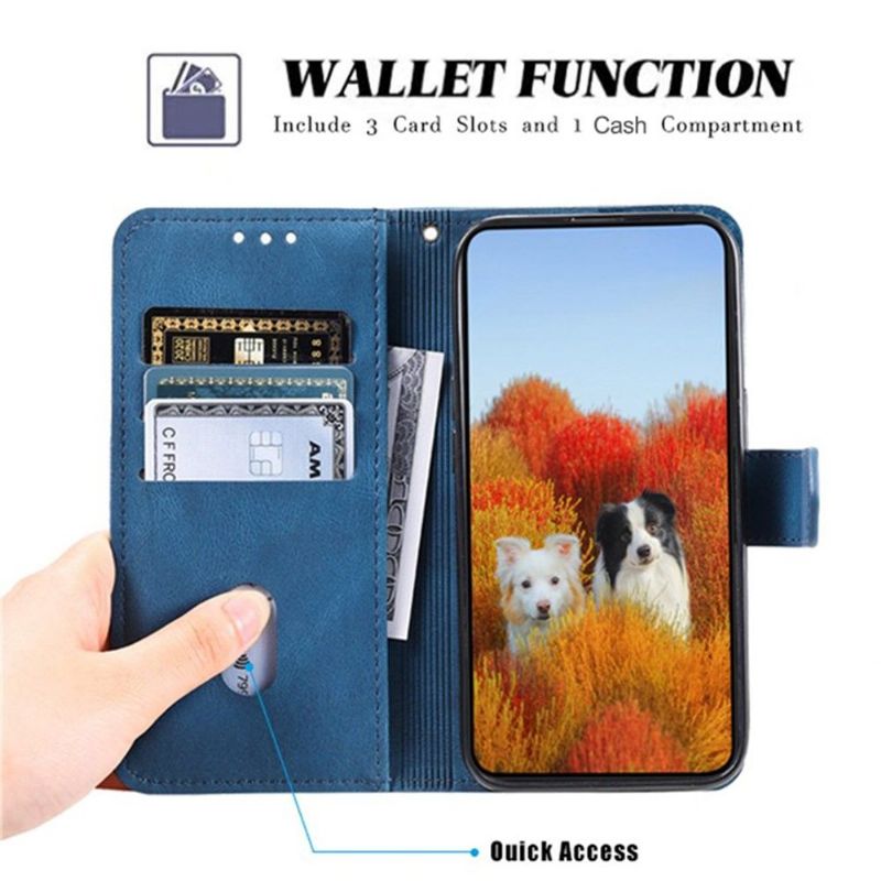 Flipové Pouzdro Na Xiaomi Redmi Note 11 / Note 11S Retro Pocit 004