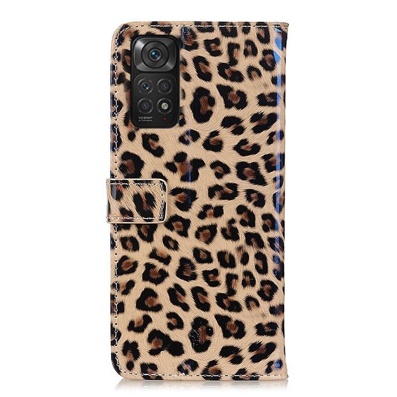 Flipové Pouzdro Na Xiaomi Redmi Note 11 / Note 11S Styl Leoparda Z Umělé Kůže