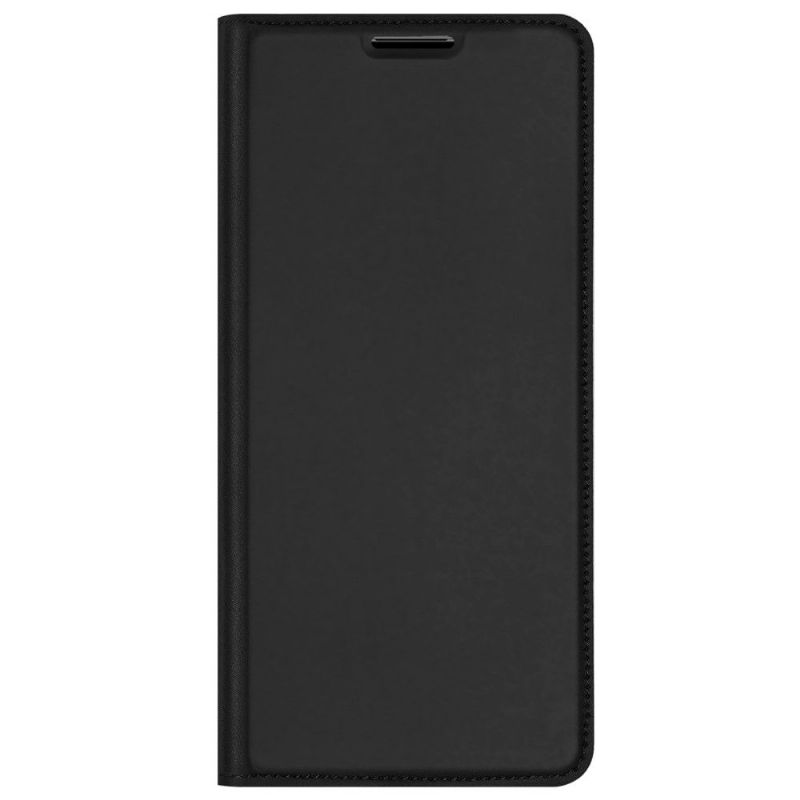 Kožené Pouzdro Folio Na Xiaomi Redmi Note 11 / Note 11S Obchodní Saténový Efekt