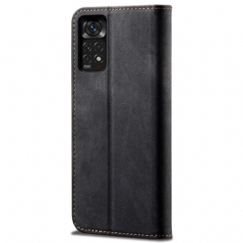 Kožené Pouzdro Na Xiaomi Redmi Note 11 / Note 11S Držitel Karty La Giulia