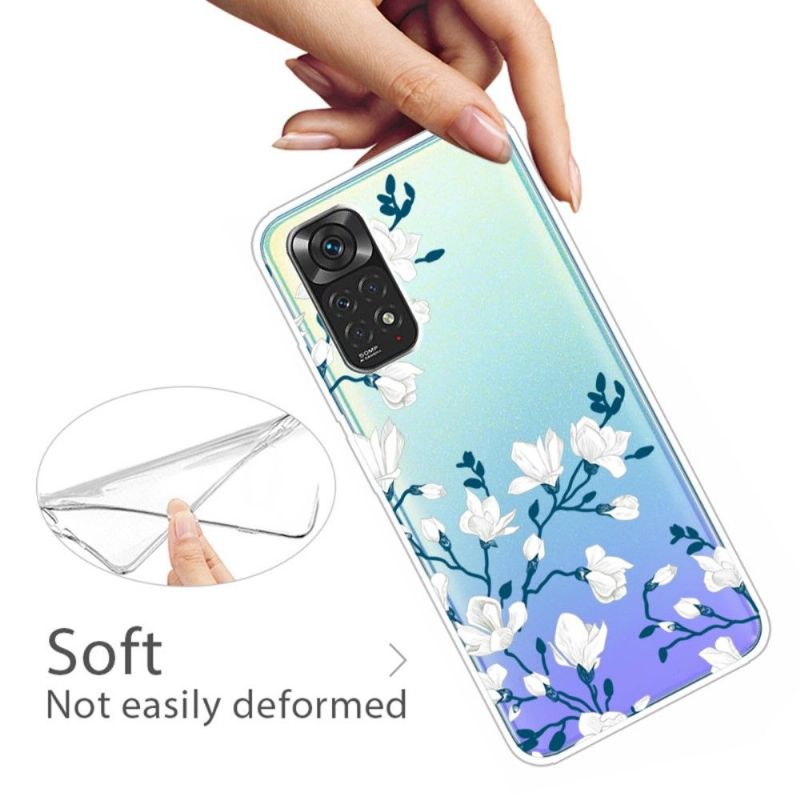 Kryt Na Xiaomi Redmi Note 11 / Note 11S Bílé Květy