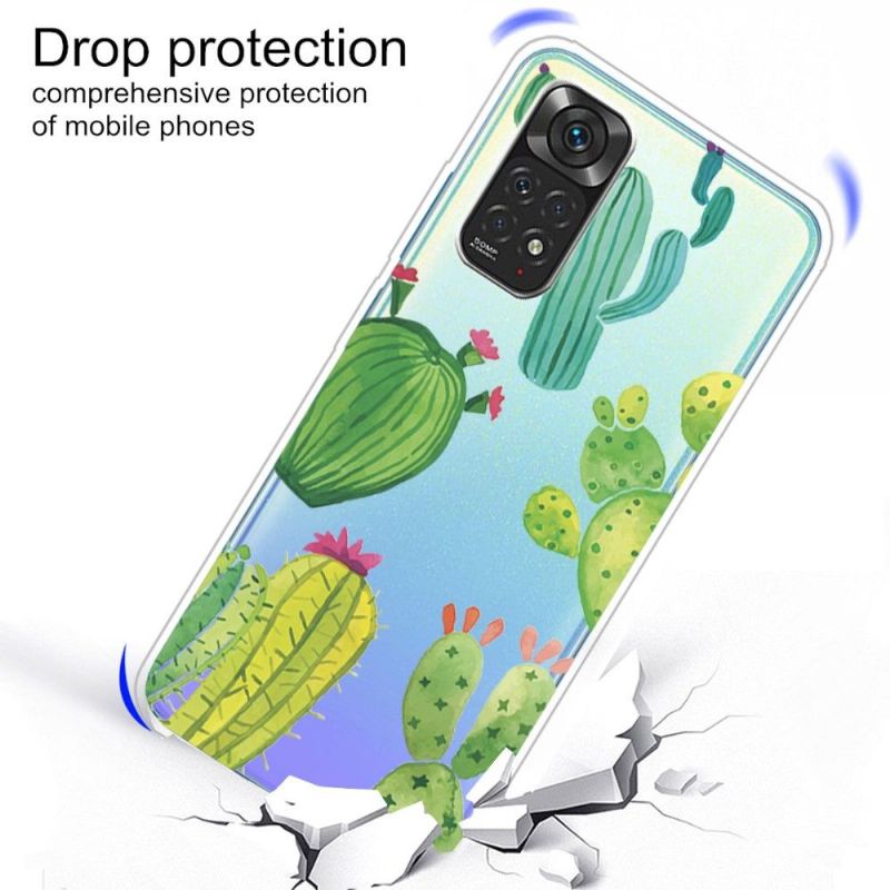 Kryt Na Xiaomi Redmi Note 11 / Note 11S Kaktusy