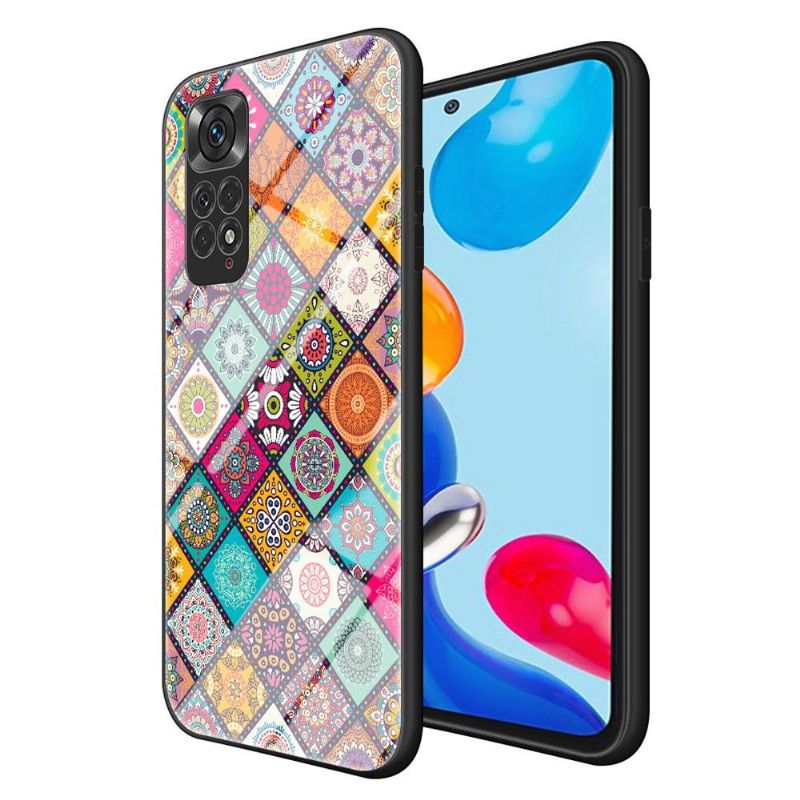 Kryt Na Xiaomi Redmi Note 11 / Note 11S Mandalový Kaleidoskop Se Stojanem