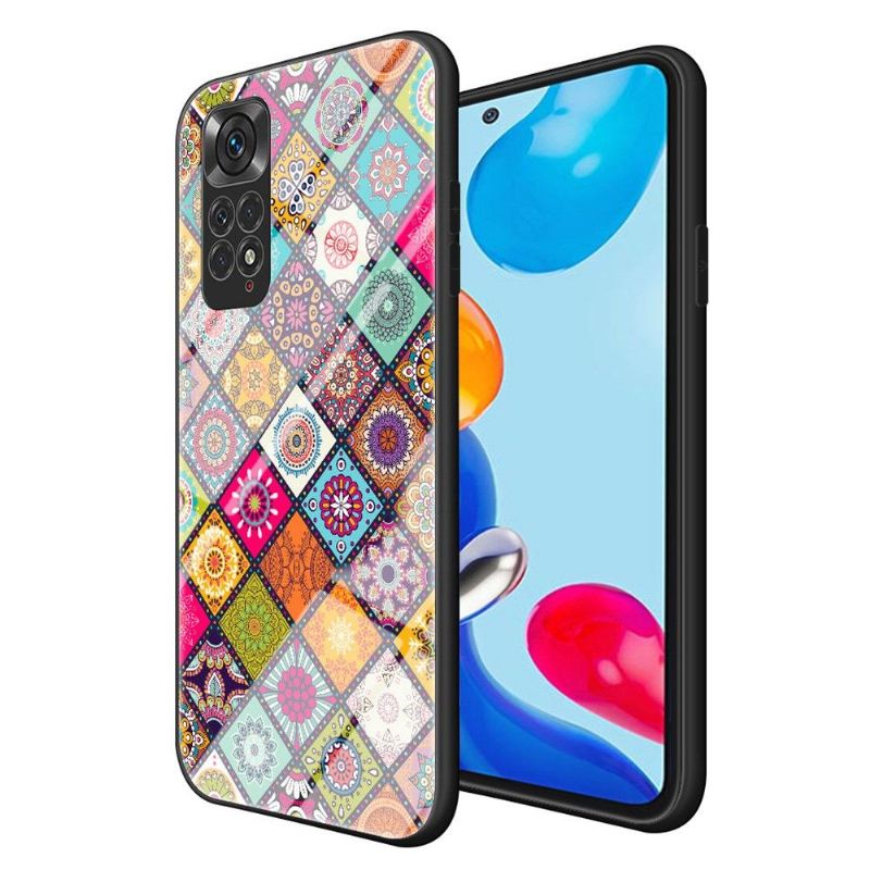 Kryt Na Xiaomi Redmi Note 11 / Note 11S Mandalový Kaleidoskop Se Stojanem